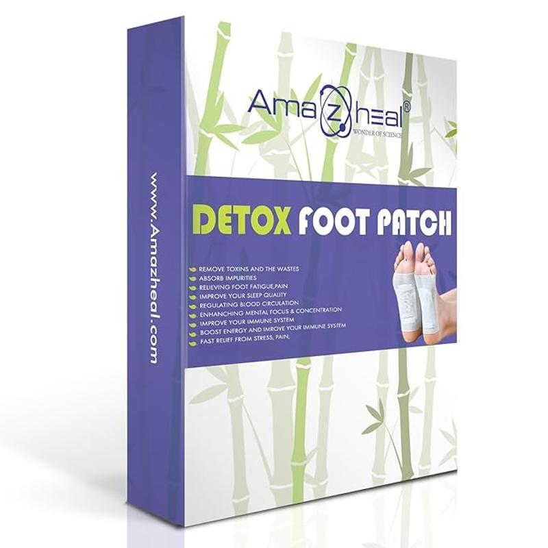 AMAZHEAL Premium Detox Foot patches (1 BOXES = 10 Patches)